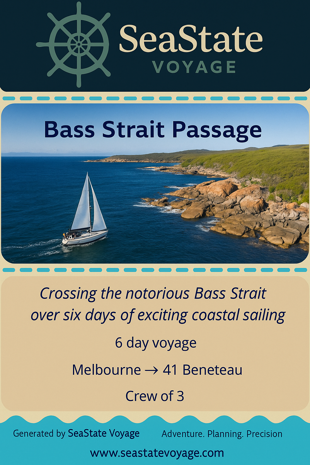 Custom Voyage Plan — Built For Your Route