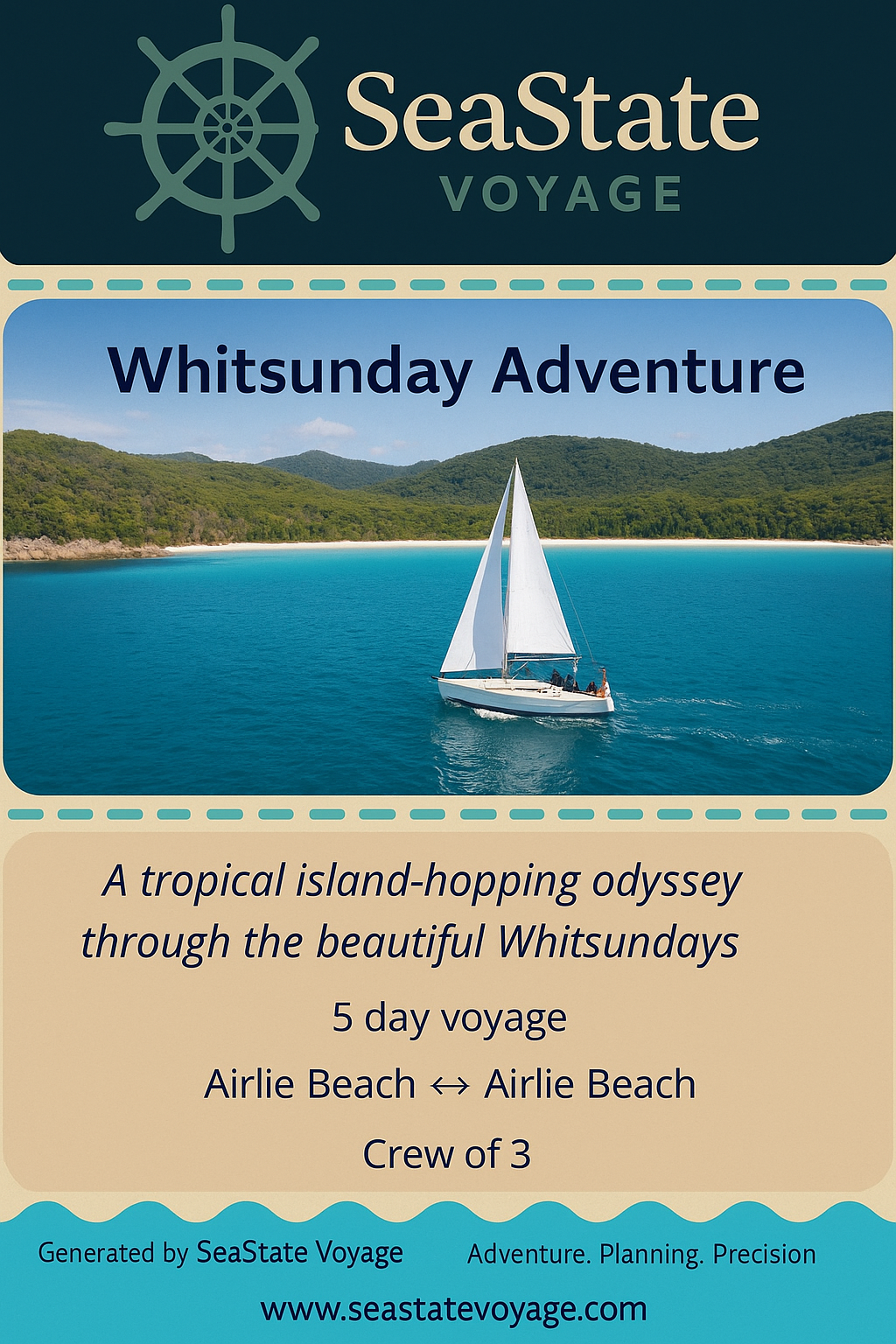 Custom Voyage Plan — Built For Your Route